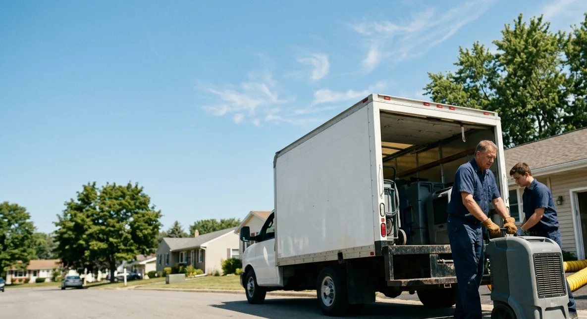 Water Damage Cleanup in Sheridan, IN near me